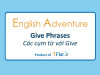 English Adventure - "GIVE" PHRASES