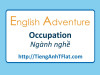 English Adventure - OCCUPATION