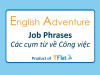 English Adventure - JOB PHRASES