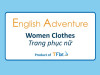 English Adventure - WOMEN CLOTHES