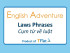 English Adventure - LAWS PHRASES